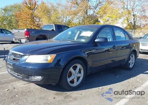 2007 Hyundai Sonata Gls z USA, uszkodzony, nr VIN 5NPET46C27H289448